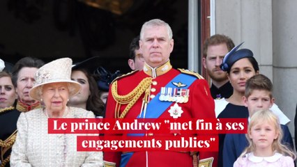 Le prince Andrew "met fin à ses engagements publics"