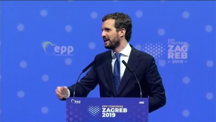Casado: "Cualquier problema de nacionalismo en un Estado miembro es un problema de toda Europa"