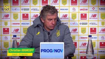 Christian Gourcuff avant Stade Brestois - FC Nantes