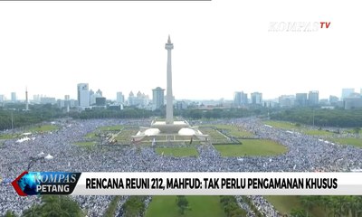 Rencana Reuni 212, Mahfud MD: Tak Perlu Pengamanan Khusus