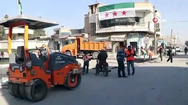 Tel Abyad şehircilik hizmetlerine kavuşuyor