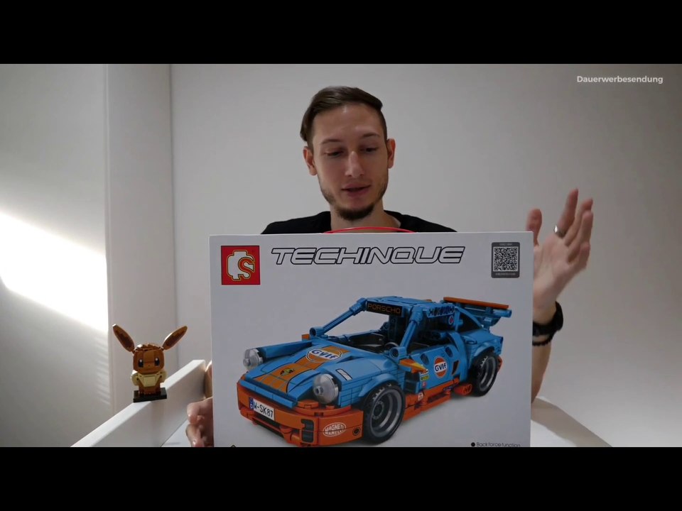 Sembo Porscho 701502 Review Porsche 911 Gulf (Lego)