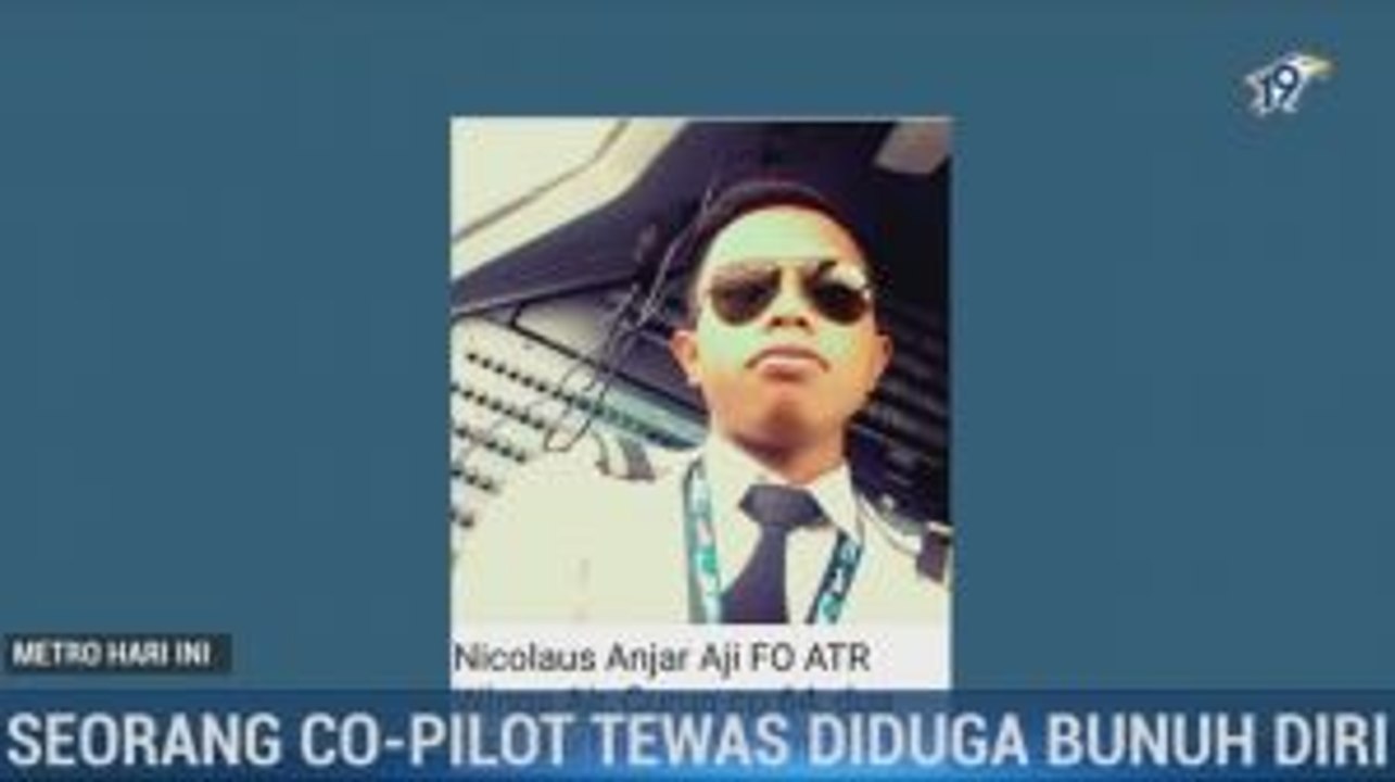 Kopilot Wings Air Tewas Diduga Bunuh Diri