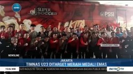 Berangkat ke Filipina, Timnas U-23 Targetkan Emas SEA Games 2019