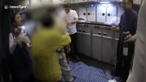 Chinese doctor sucks urine out of elderly man's blocked bladder on plane to save his life