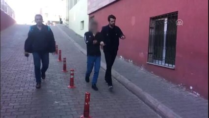 Camiden hırsızlık yaptığı iddia edilen zanlı yakalandı