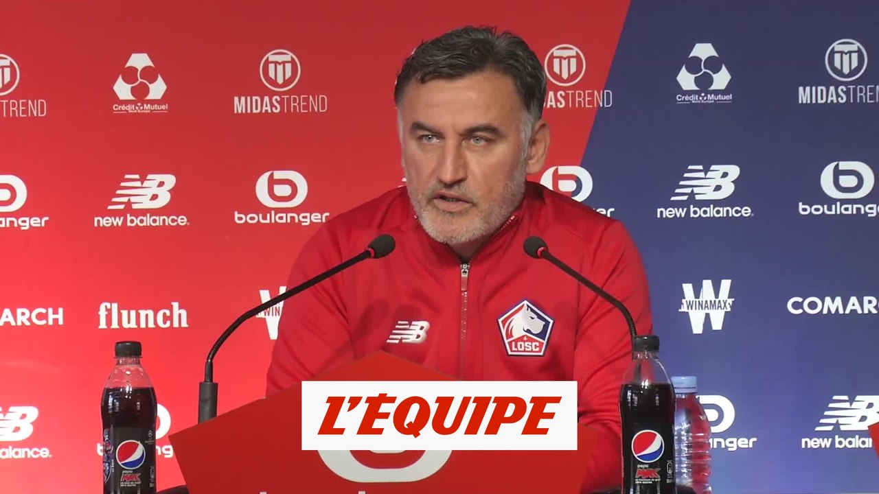 Galtier «Campos est investi à 200%» - Foot - L1 - Lille