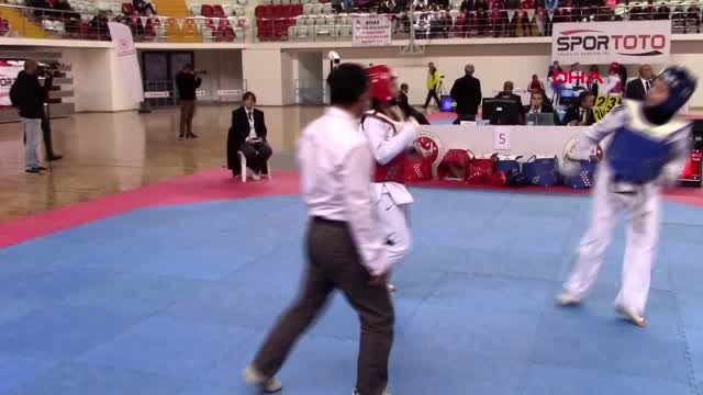 Spor kulüpler türkiye tekvando şampiyonası'nın heyecanı sivas'ta yaşanıyor