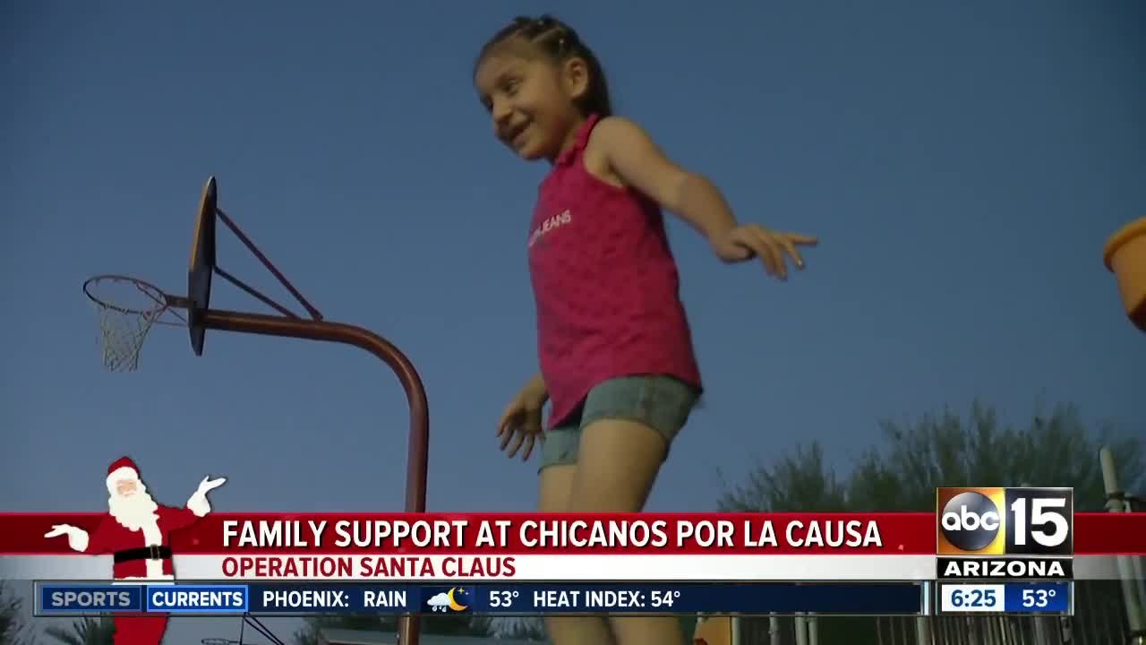 Operation Santa Claus: Family support of Chican...