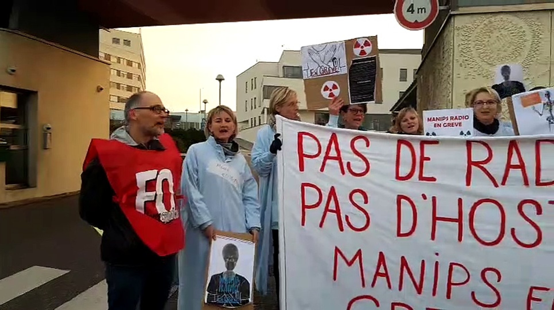 Mouvement de grève chez les manipulateurs en radiologie de l'hôpital de  Haguenau - Vidéo Dailymotion