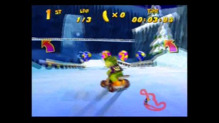 Diddy Kong Racing STRESS MODE #4 - Krunch vs Snowflake Mountain