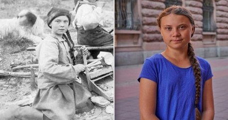 La photo d'un sosie de Greta Thunberg, datant de 1898, enflamme le web et fait naître les théories les plus folles