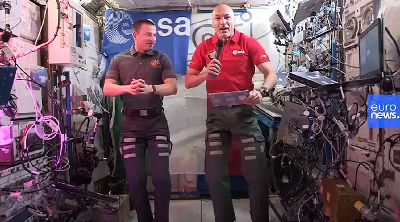 Antworten aus dem Weltall: Astronaut Luca Parmitano gibt einen Einblick in seine Arbeit