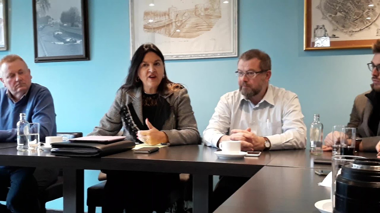 Tournai conf presse Marie Christine Marghem 21.11.2019