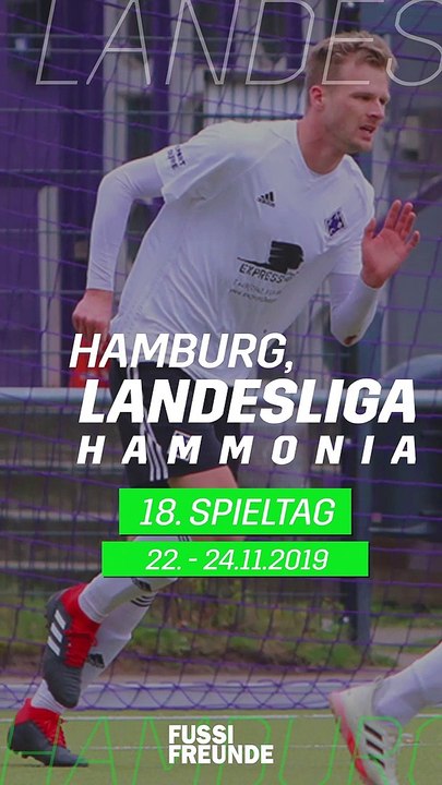 Vorschau auf den 18. Spieltag der Landesliga Hammonia