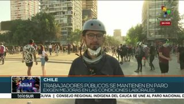 Carabineros reprimen a manifestantes del movimiento No + AFP
