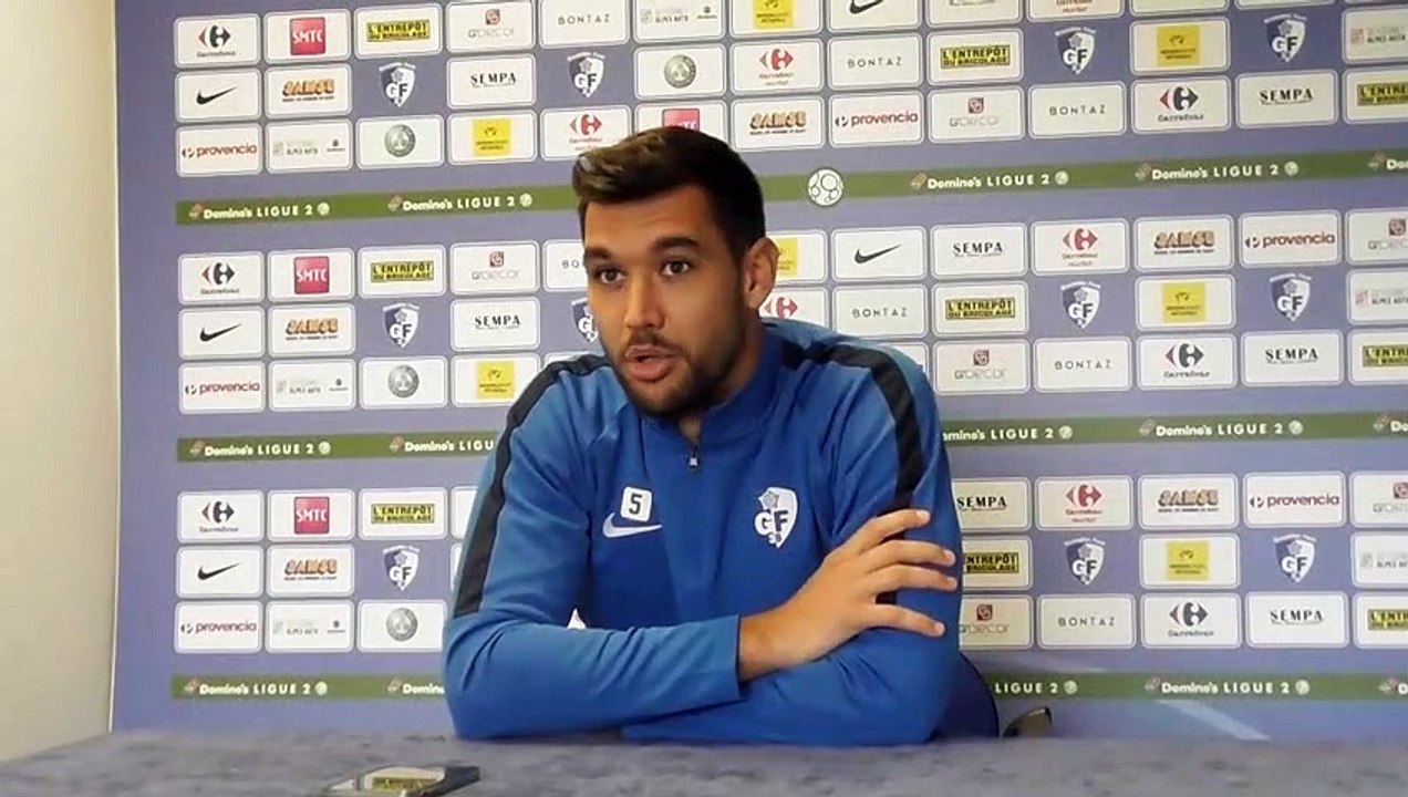 Adrien Monfray (GF38) :  "à domicile il faut faire mieux que ce que l'on fait aujourd'hui"