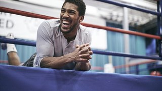 Anthony Joshua in Camp #2 WRAPPING