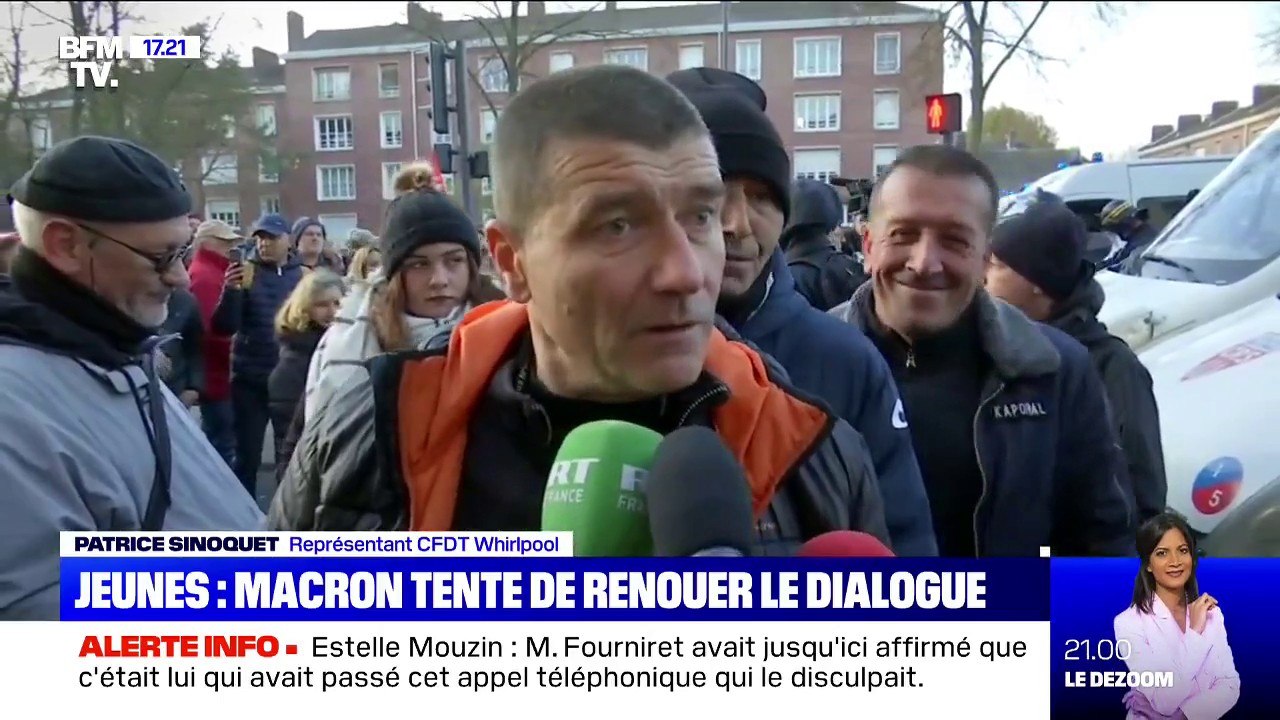 Reprise de Whirlpool: "Pourquoi il (Macron) nous a fait autant de promesses il y a deux ans?" (Représentant CFDT Whirlpool)