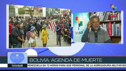 下载视频: Es Noticia: Víctimas de la masacre en Senkata, Bolivia son veladas