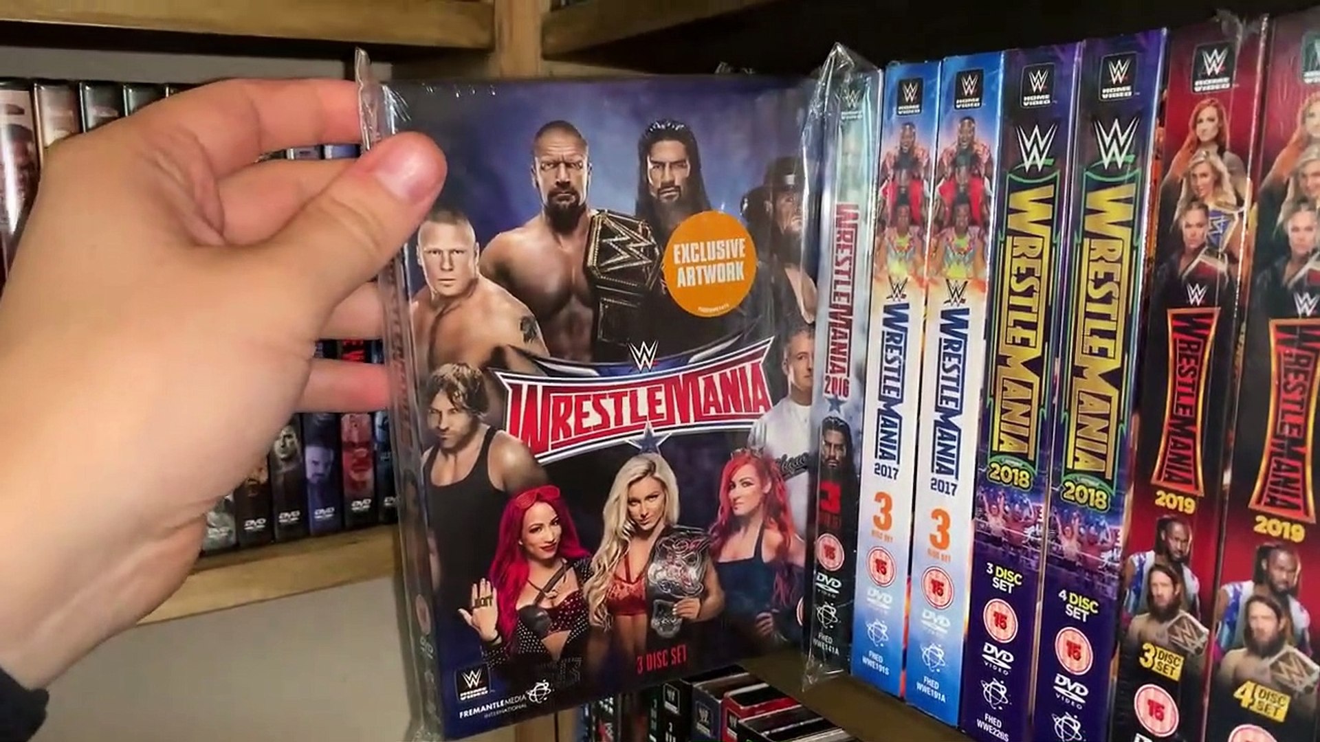 Wwe Dvd Blu Ray Collection 19 Video Dailymotion