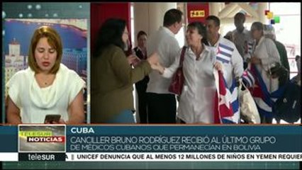 Llega a Cuba último grupo de médicos provenientes de Bolivia