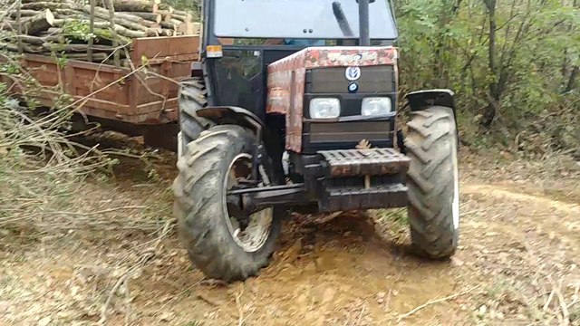 New holland 65-46 odun çekme