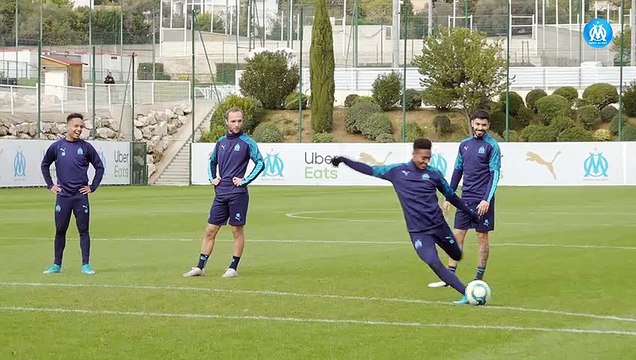 Travail face au but avant TFC - OM