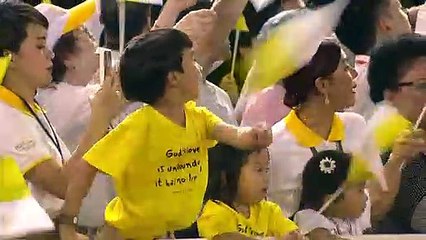 Papa celebra missa em Bangoc