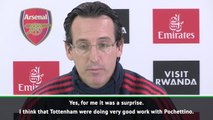 Emery surprised Tottenham sacked Pochettino