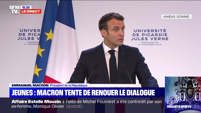 Étudiant immolé par le feu à Lyon: sa souffrance (...) nous rappelle les difficultés de la vie étudiante (Emmanuel Macron)