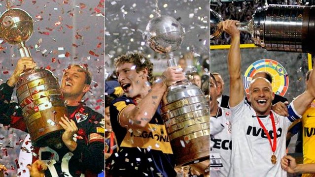 Relembre os capitães campeões da Libertadores deste século