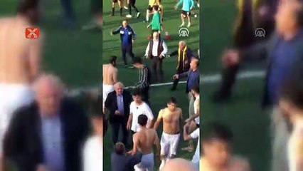 Amatör lig maçındaki kavga