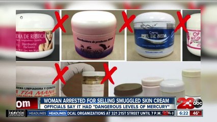 Woman Arrested for Selling Smuggled Skin Cream