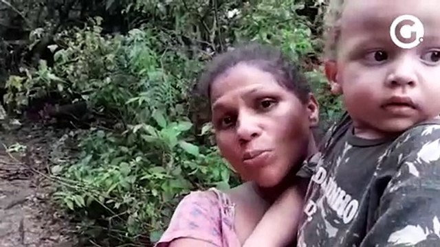 Pedra se solta de encosta e assusta moradores de bairro em Vitória