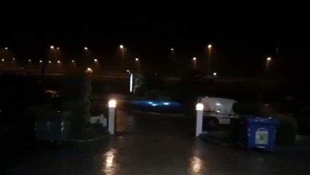 Νεροποντή στη Λαμία το βράδυ της Πέμπτης