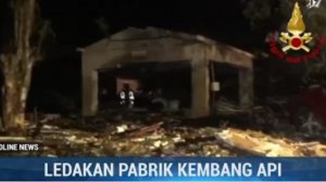 Pabrik Kembang Api di Italia Meledak, 5 Orang Tewas