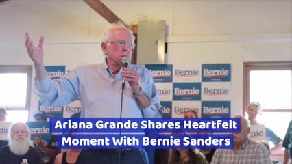 Bernie Sanders And Ariana Grande Become Friends