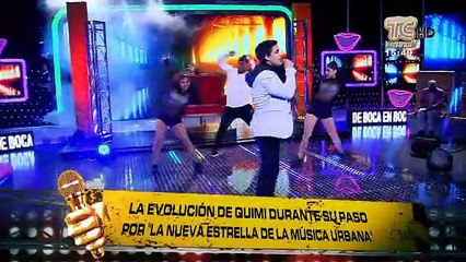 La evolución de Quimi durante su paso por “La Nueva Estrella de la Música Urbana”
