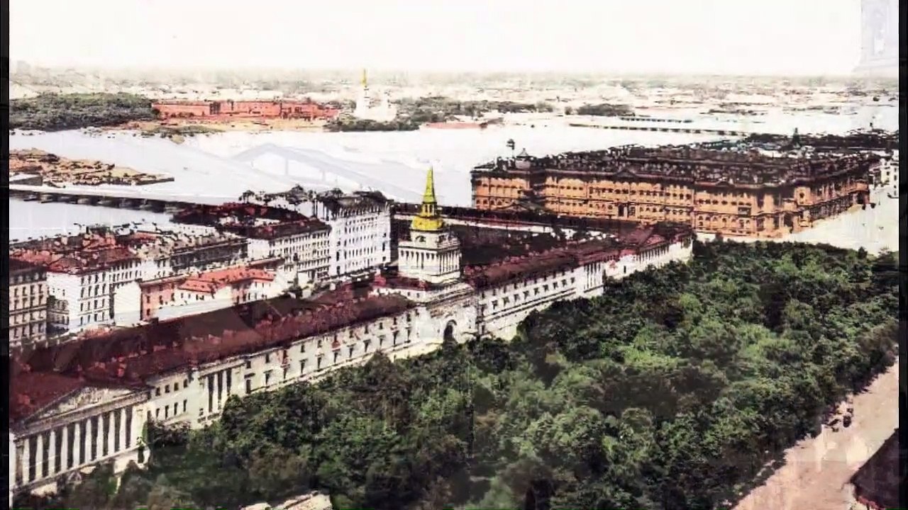 St Petersburg in Russia - life in the early 20th century in St Petersburg