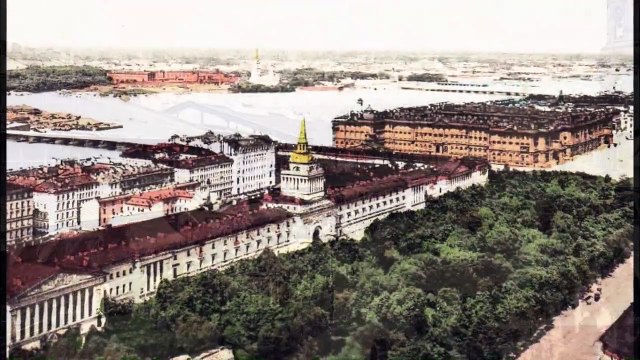 St Petersburg in Russia - life in the early 20th century in St Petersburg