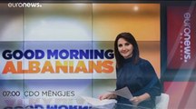 Auf Sendung: euronews Albanien