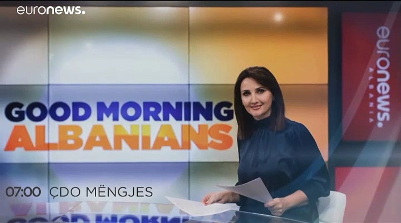 Auf Sendung: euronews Albanien