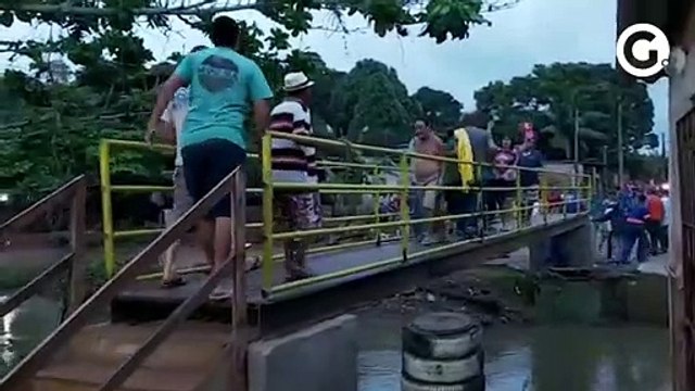 Ponte sobre o Rio Formate, em Marcílio de Noronha II, Viana, é reformada