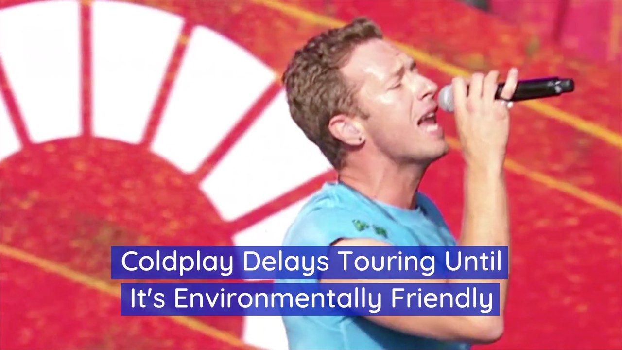 Coldplay Is Eco Conscious