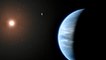 Water Vapor Detected on "Habitable Zone" Exoplanet by Hubble Telescope