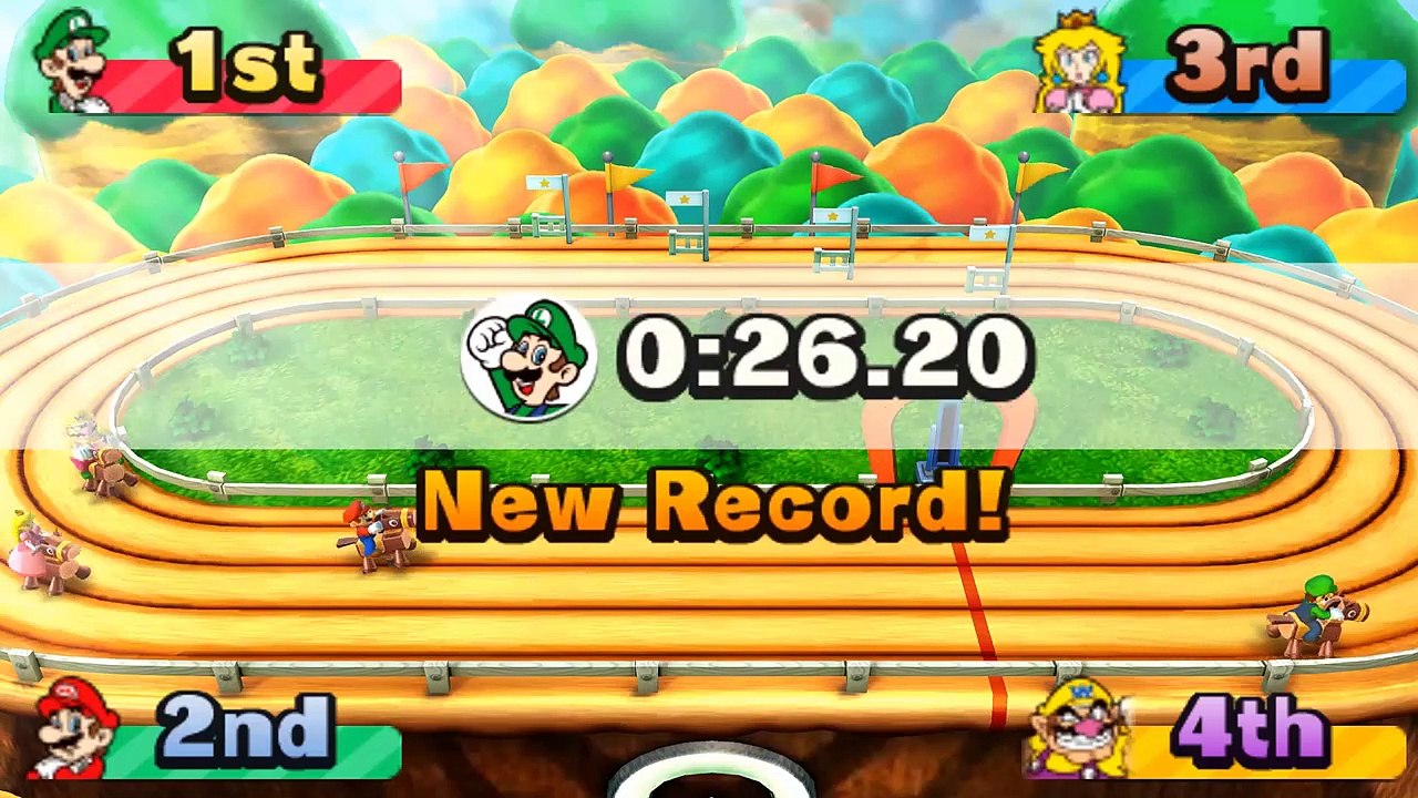 Mario Party: The Top 100 Minigames - Peach Vs Mario Vs Luigi Vs Wario(Hard CPU)