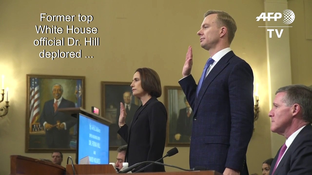 Republicans fall for Russia-made 'fiction' on Ukraine: US impeachment testimony