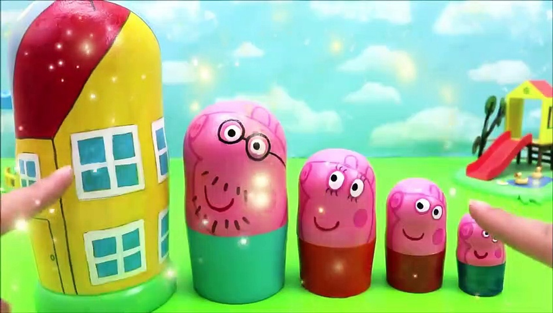 peppa pig stacking cups