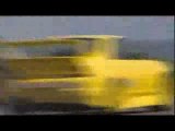 Yellow Nissan Skyline GT-R R33 Being Driven Hard and Abused